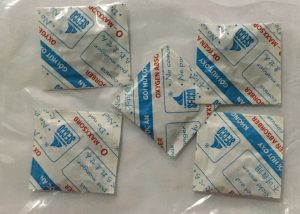gói hút oxy cho thực phẩm, hạt điều, đậu phộng, trà